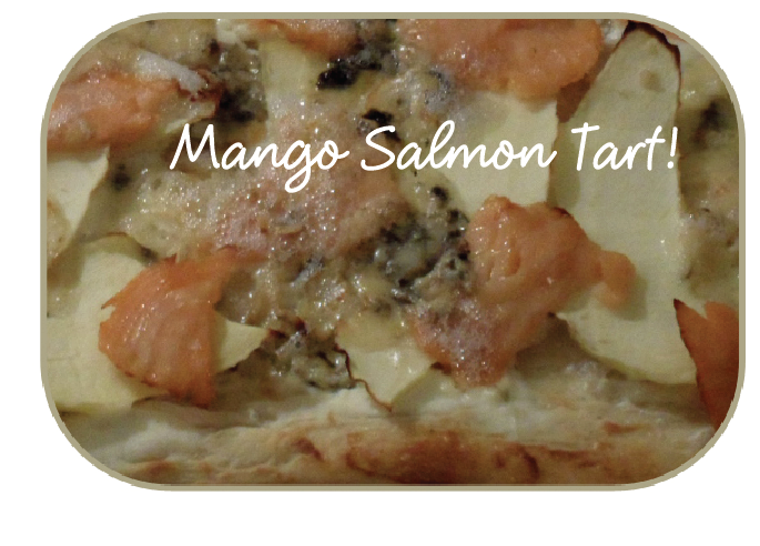 Mango Salmon Tart