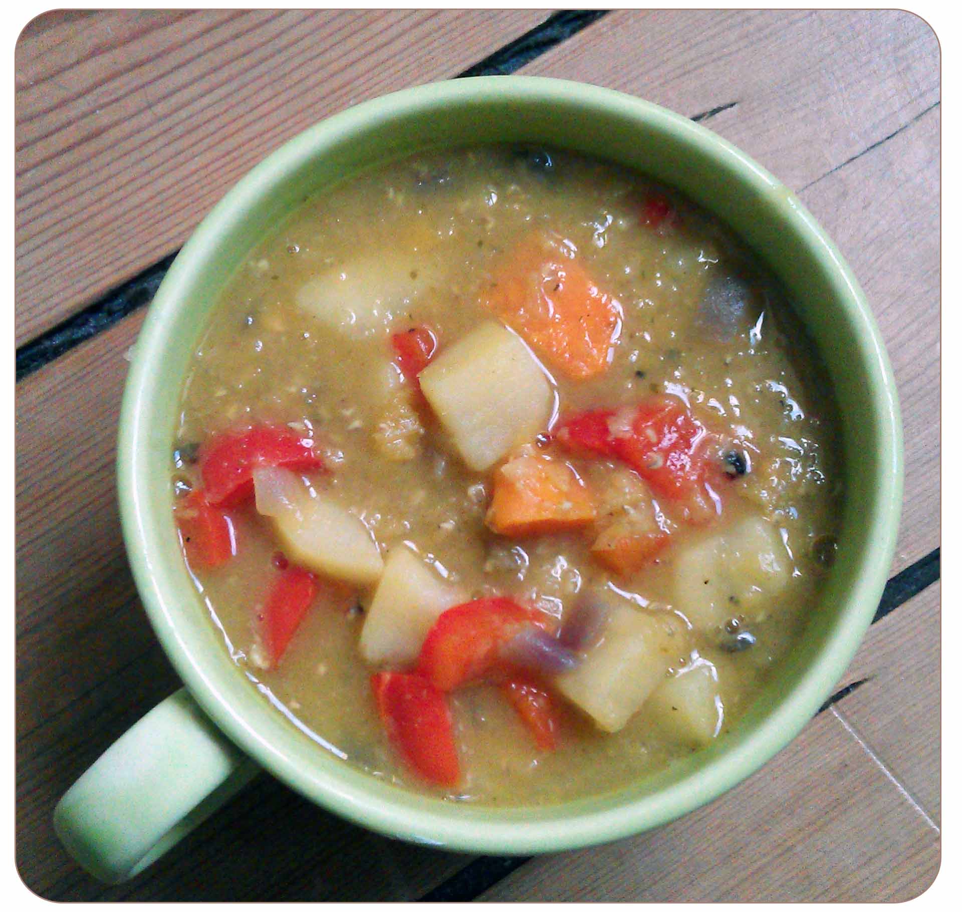 Sweet Potato Lentil Soup